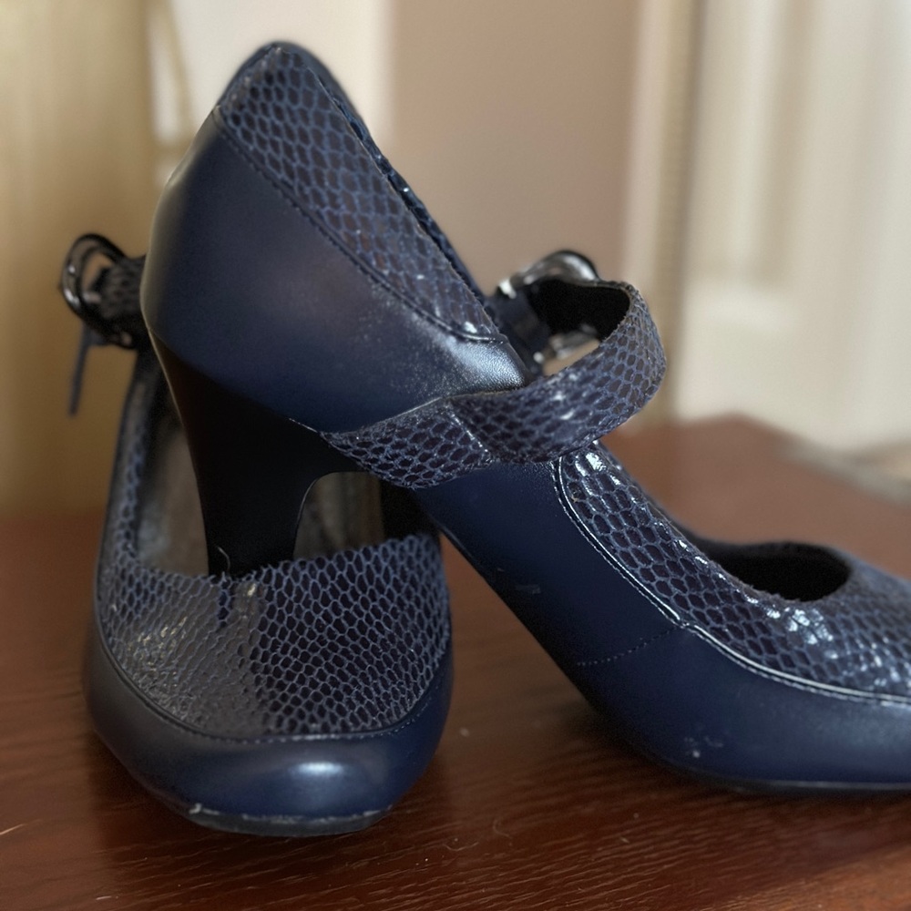 Rosolli Navy Heels